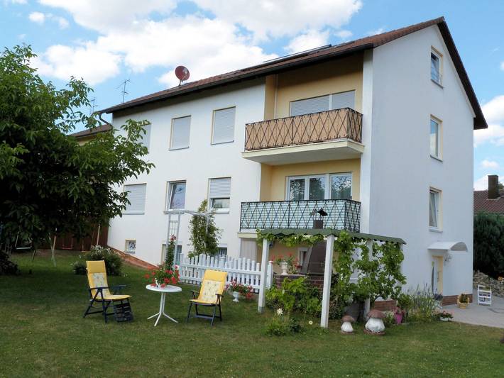 Ferienwohnung für 3 Personen, mit Garten und Terrasse in der Fränkische Schweiz