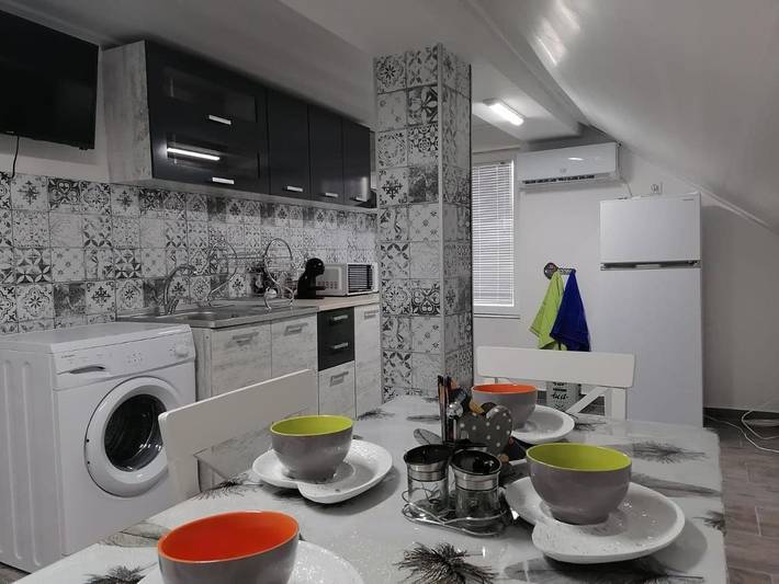 Appartement de vacances pour 5 personnes, avec Balcon ainsi que Terrasse et Vue à Vratsa