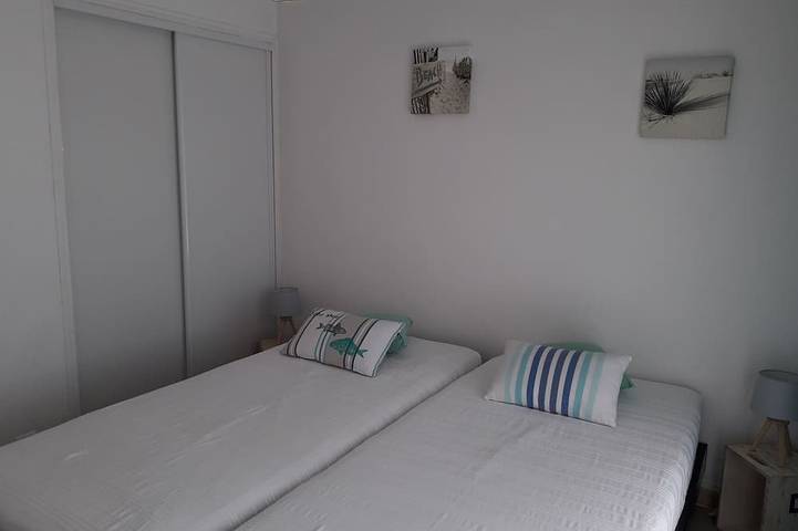 Apartamento entero, Promo Les Sablettes Mar Vivo 50 m playa, terraza, estacionamiento in La Seyne-sur-Mer, Costa mediterránea (Francia)