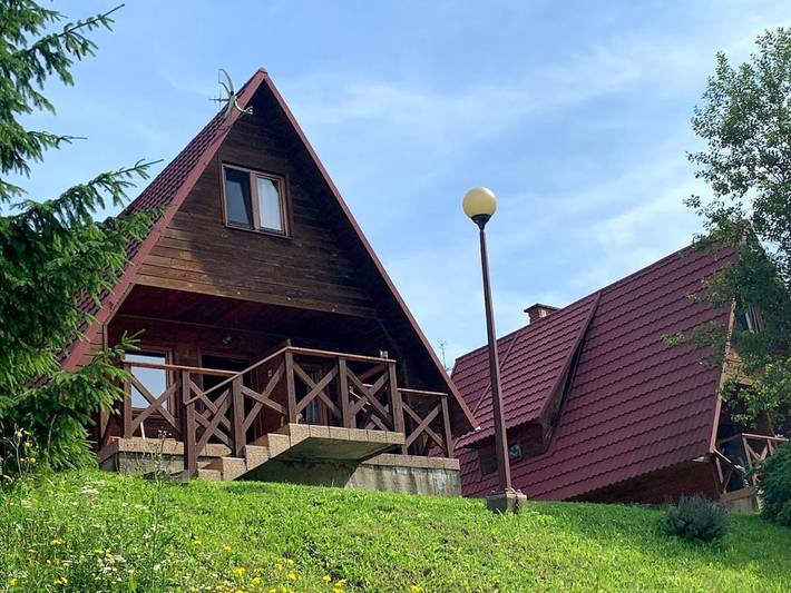 Chalet für 6 Personen, mit Whirlpool und Sauna sowie Garten - 1