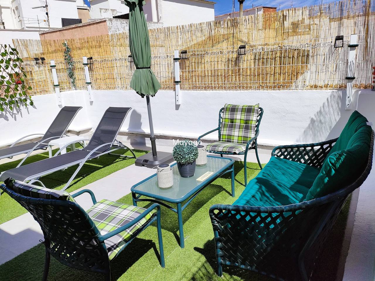 Casa Mayago: Terrasse & Solarium nahe dem Strand in Pego, Costa Blanca