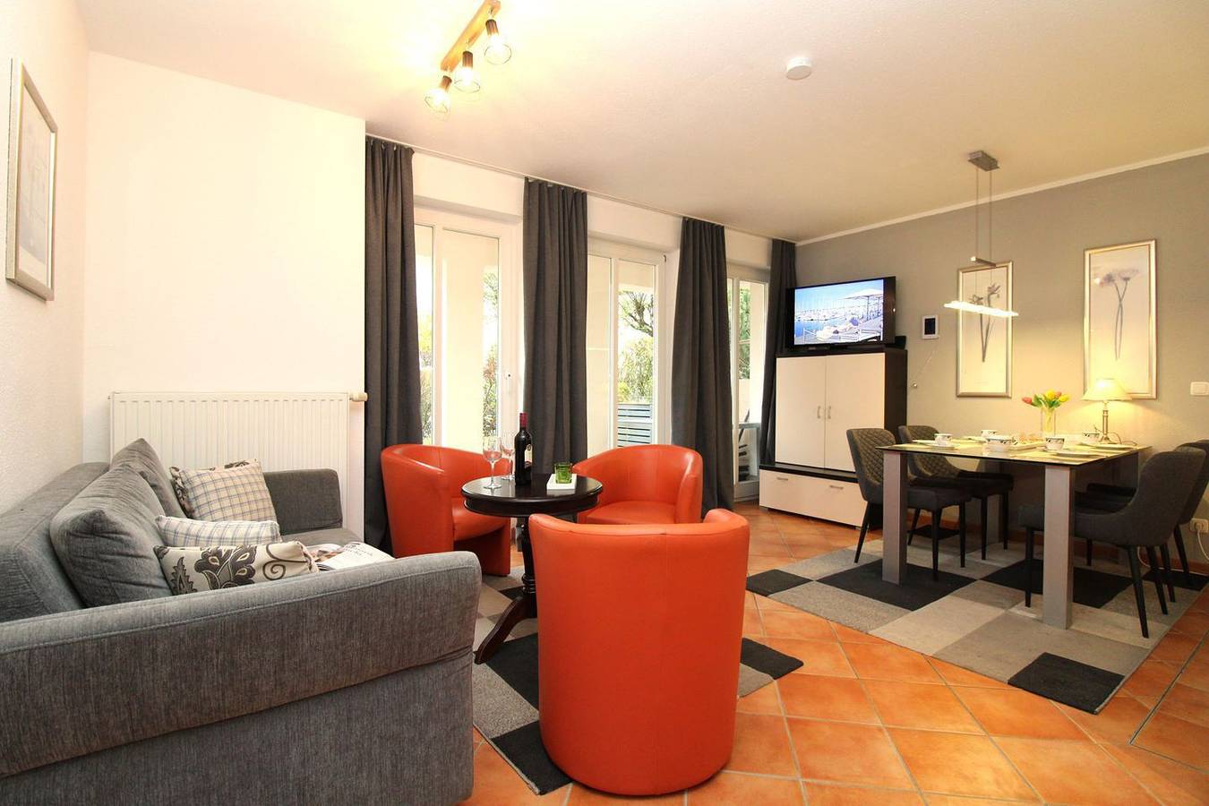 Appartement entier, Appartement de vacances pour 4 personnes avec terrasse in Kühlungsborn, Mer Baltique (Mecklenburg)