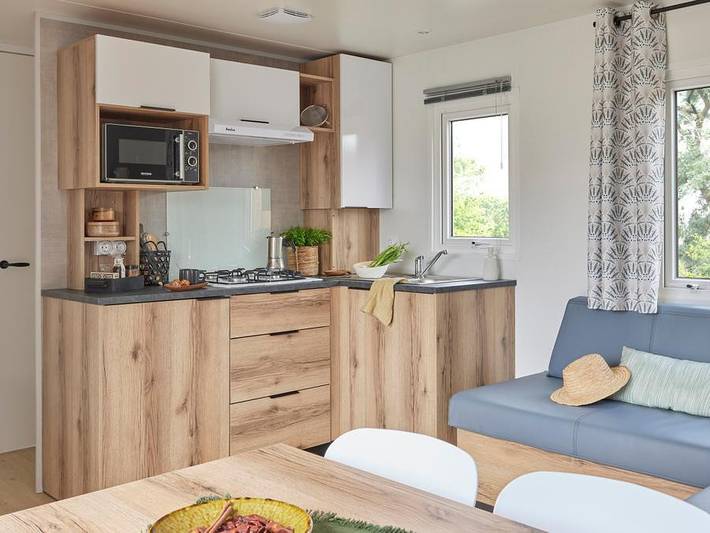 Mobil home pour 8 personnes, animaux acceptés à Le Boupère - 4