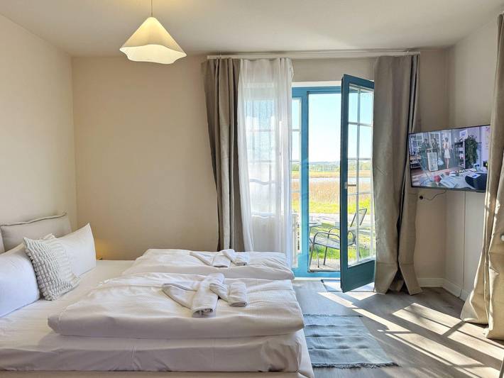 Studio für 2 Personen, mit Terrasse und Seeblick in Mönchgut-Granitz