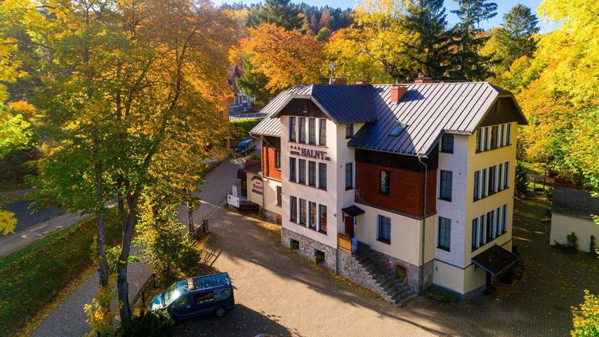 Ośrodek wypoczynkowy dla 4 osób, z sauna i widok oraz ogród w Karpacz