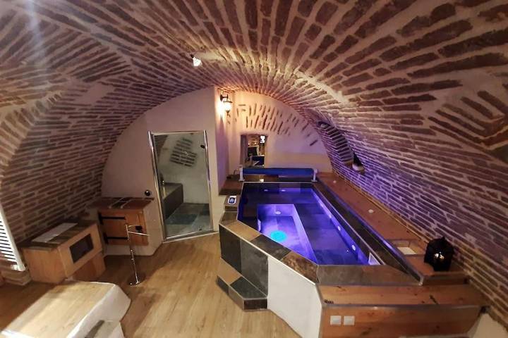 Appartement de vacances pour 2 personnes, avec terrasse et jacuzzi