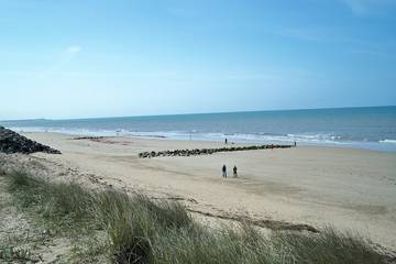 Gîte pour 4 personnes, avec balcon, animaux acceptés dans Plage des Becs