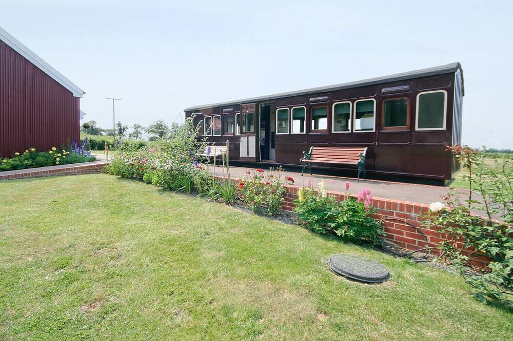 Railway Carriage One in Suffolk