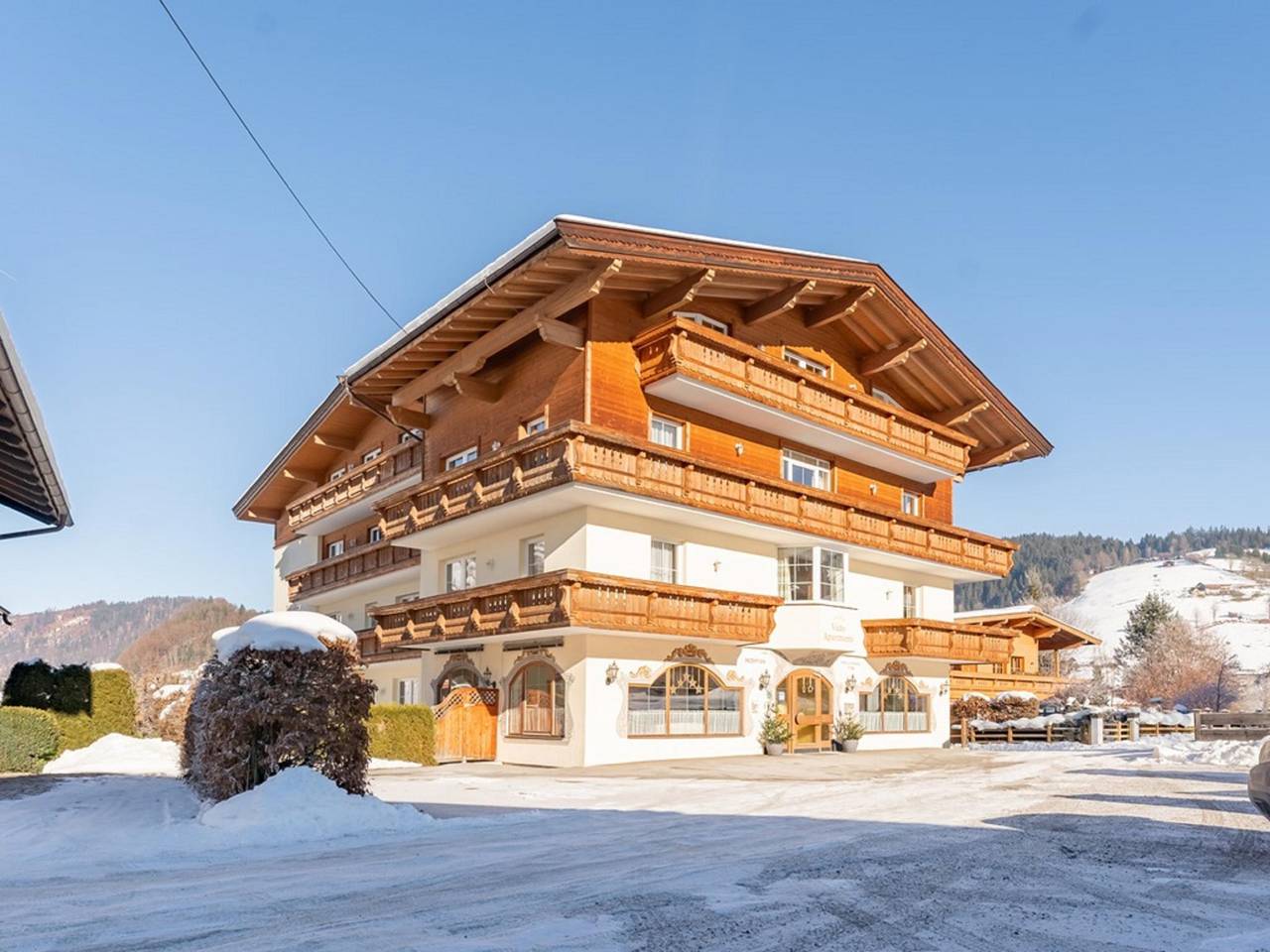 Geheel appartement, Appartement met balkon/terras en wellness in Niederau, Wildschönau
