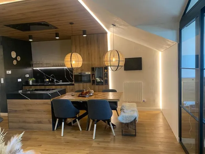 Apartamento de vacaciones para 7 personas, con terraza y vistas - 1