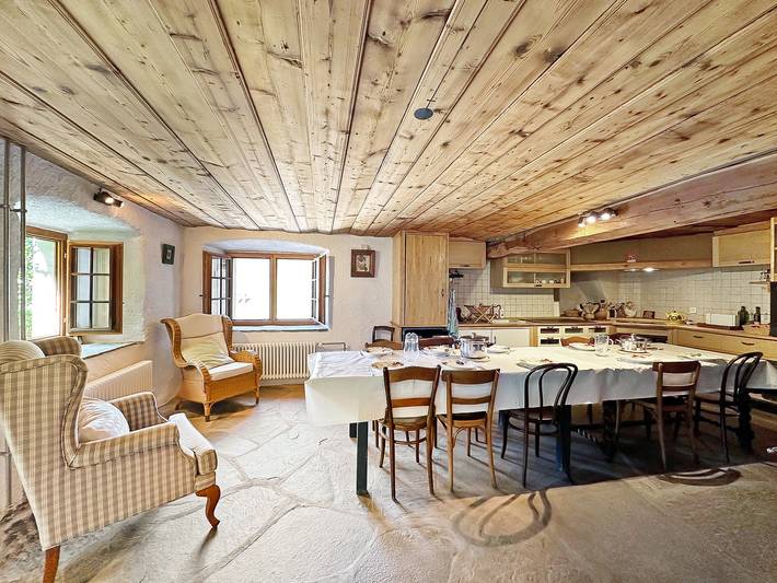 Location de vacances pour 11 personnes, avec jardin, animaux acceptés à Orsières - 4