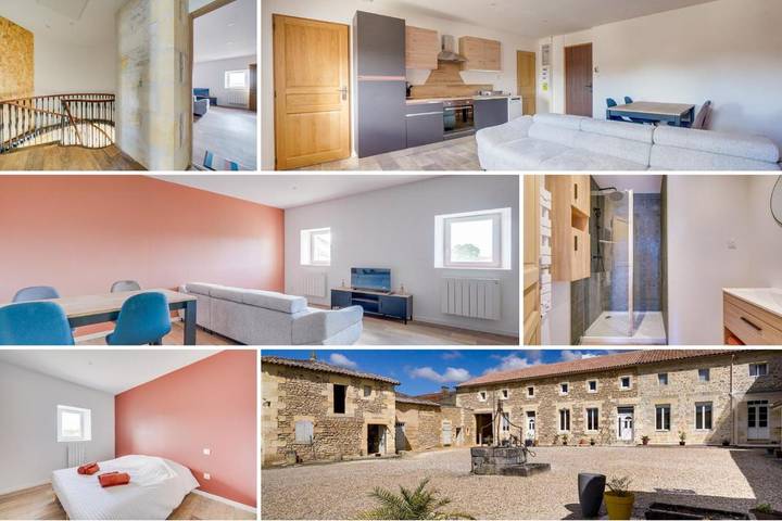 Gîte pour 4 personnes, avec vue à Saint-Ciers-sur-Gironde - 2