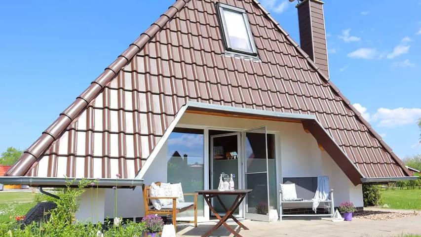 Ferienhaus für 5 Personen, mit Balkon und Sauna sowie Garten, mit Haustier in Dorum