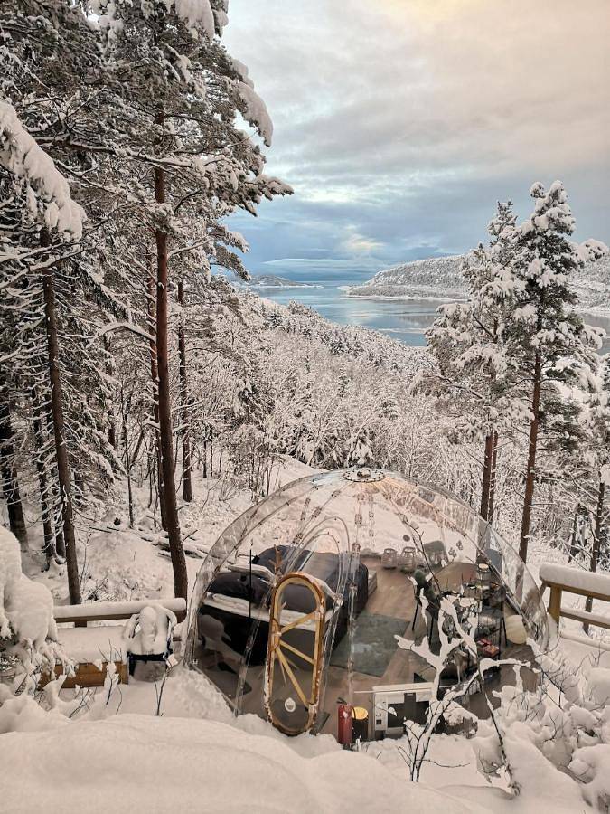 Bungalow für 4 Personen, mit Ausblick und Garten in Norwegen