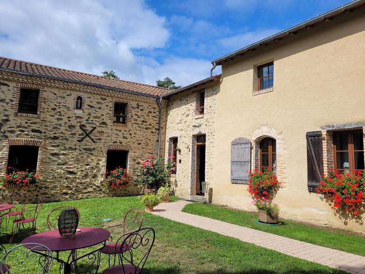 Chambre d’hôte pour 4 personnes, avec jardin et vue