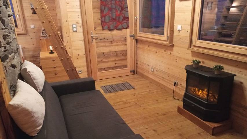Maison de vacances pour 2 personnes, avec terrasse à La Bresse