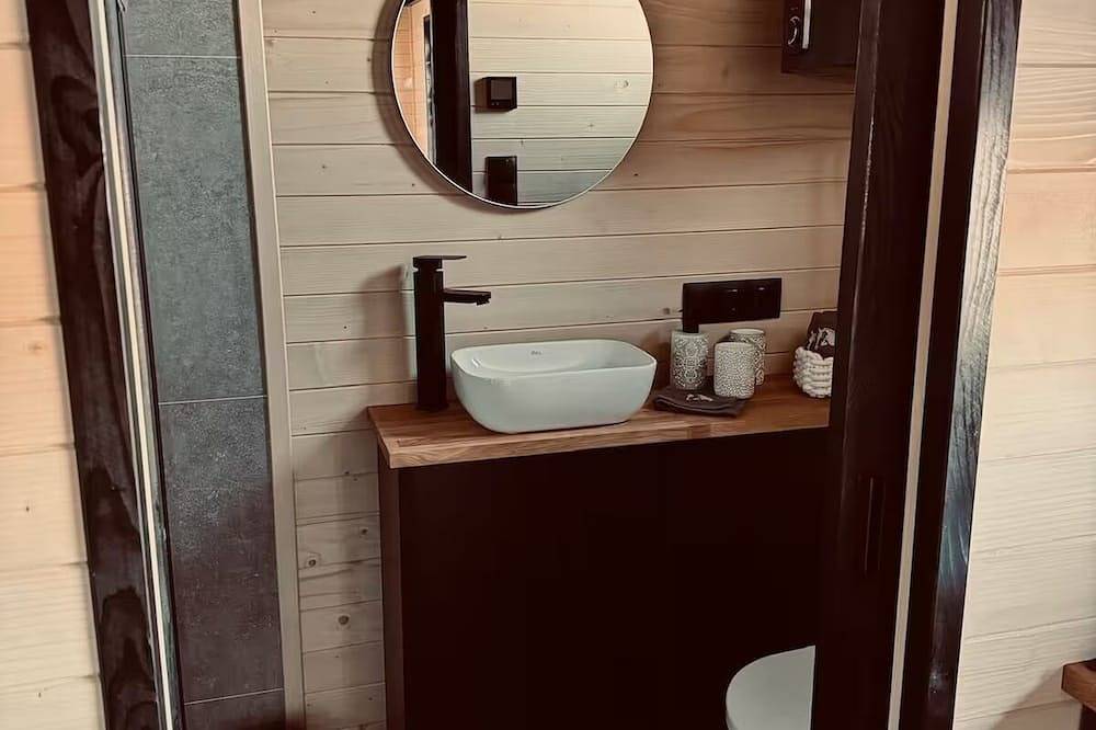 Tinyhouse mit privater Sauna & Hottub - Allgäu in Günzach, Bayerisch Schwaben