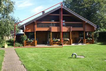 Ferienhaus für 4 Personen, mit Sauna und Balkon sowie Garten, mit Haustier in Angeln Halbinsel