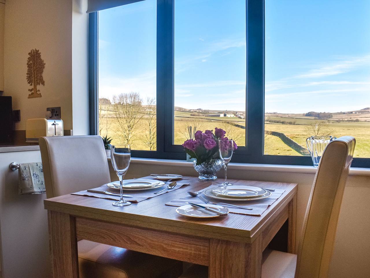 Apartamento entero, Apartamento de vacaciones para 2 personas con jardín in Lancashire