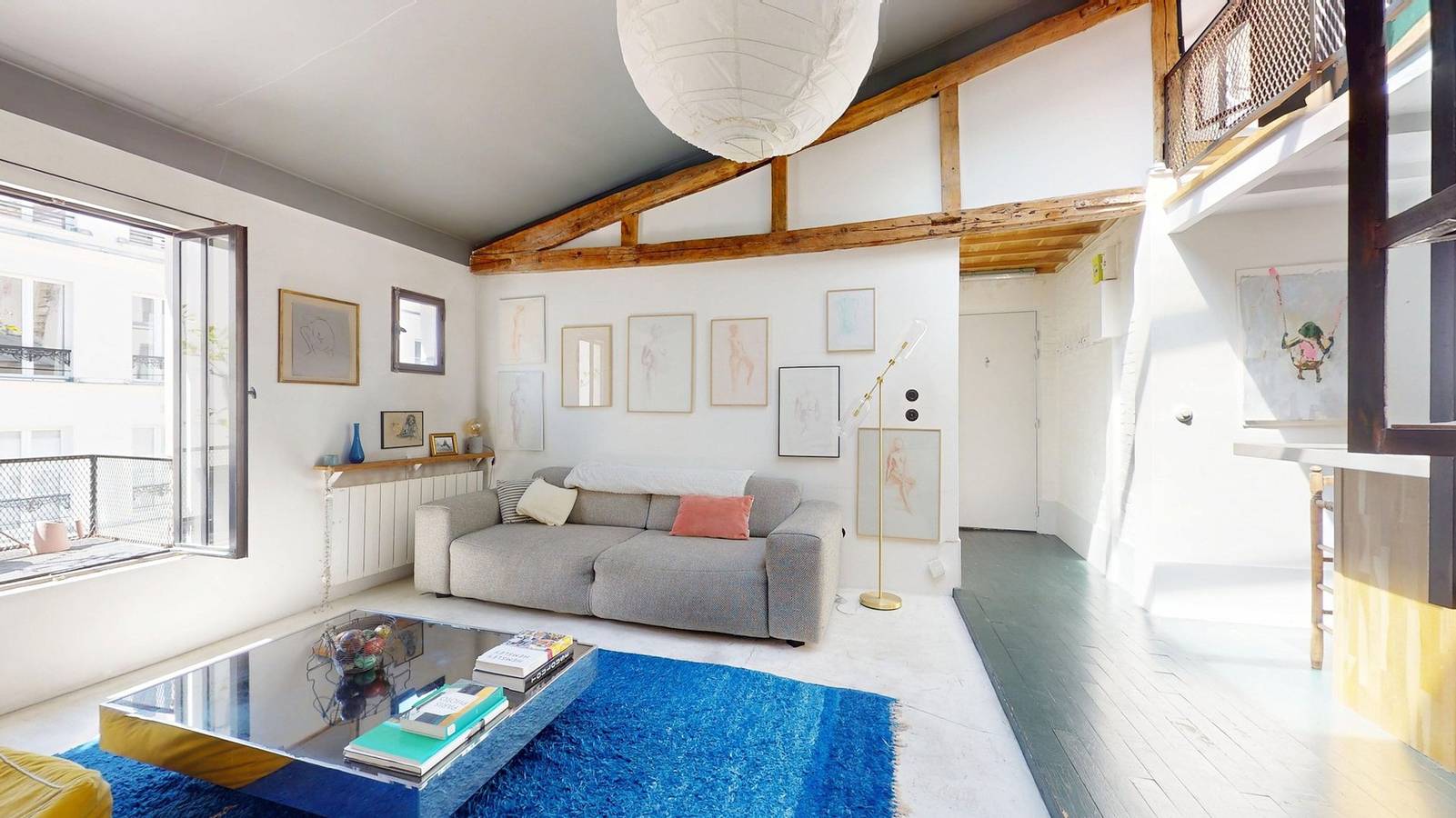 Ganze Wohnung, Charming Loft Apartment by Canal Saint Martin in 10e Arrondissement, Paris