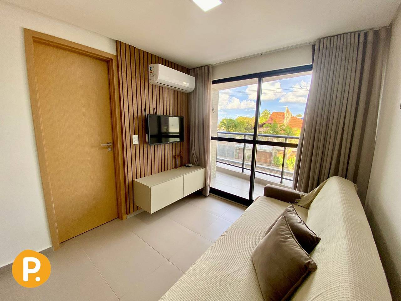 Geheel appartement, Vakantieappartement voor 6 personen met tuin in Cabo Branco, João Pessoa (gemeente)