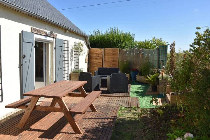 Location de vacances pour 4 personnes, avec Jardin à Guimaëc