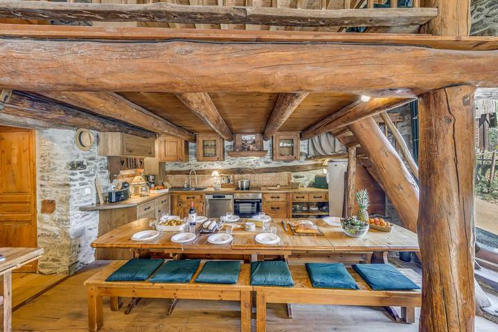 Chalet pour 12 personnes, avec terrasse et vue - 1