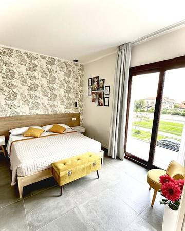 Maison d’hôte pour 2 personnes, avec balcon ainsi que jardin et vue à San Teodoro