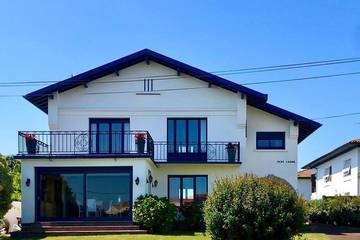 Location de vacances pour 10 personnes, avec jardin et balcon dans Golf De La Nivelle