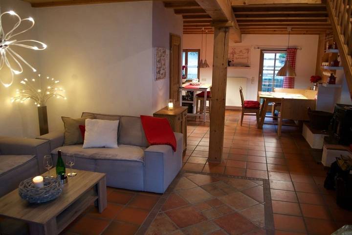 Ferienhaus für 6 Personen, mit Balkon und Terrasse in Lechbruck am See