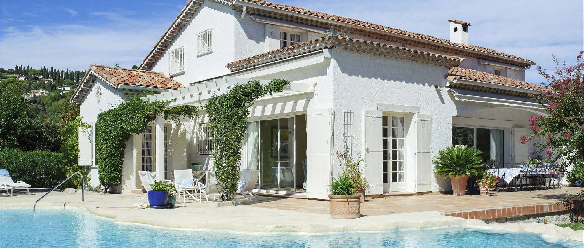 Villa Brillante in Mougins, Costa mediterránea (Francia)