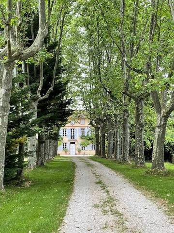 Cottage pour 16 personnes, avec piscine ainsi que jardin et vue à Daumazan-sur-Arize