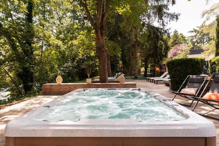 Hôtel pour 2 personnes, avec sauna et piscine ainsi que jacuzzi et jardin, animaux acceptés à Molsheim