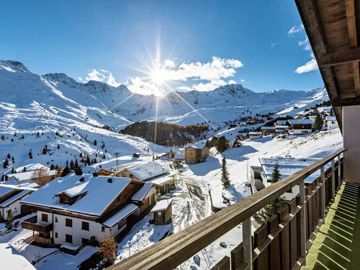 Ferienwohnung für 4 Personen, mit Balkon in Arosa