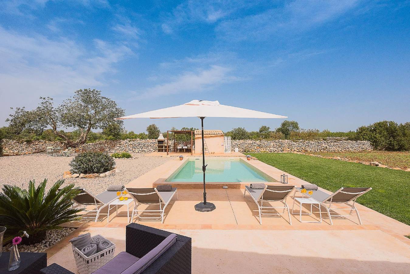 Idyllische kleine Finca, privater Pool, Wifi in Felanitx, Mallorca Sur