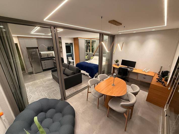 Casas e apartamentos de temporada para 4 pessoas, com vista e piscina infantil e ainda piscina and jardim em Tatuapé