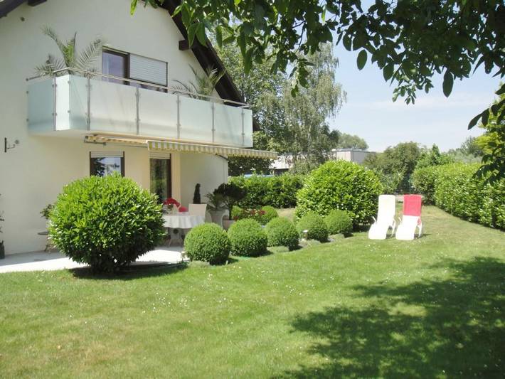 Ferienwohnung für 3 Personen, mit Balkon und Ausblick in Bermatingen