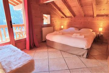 Chalet pour 4 personnes, avec balcon à Saint-Jean-de-Sixt