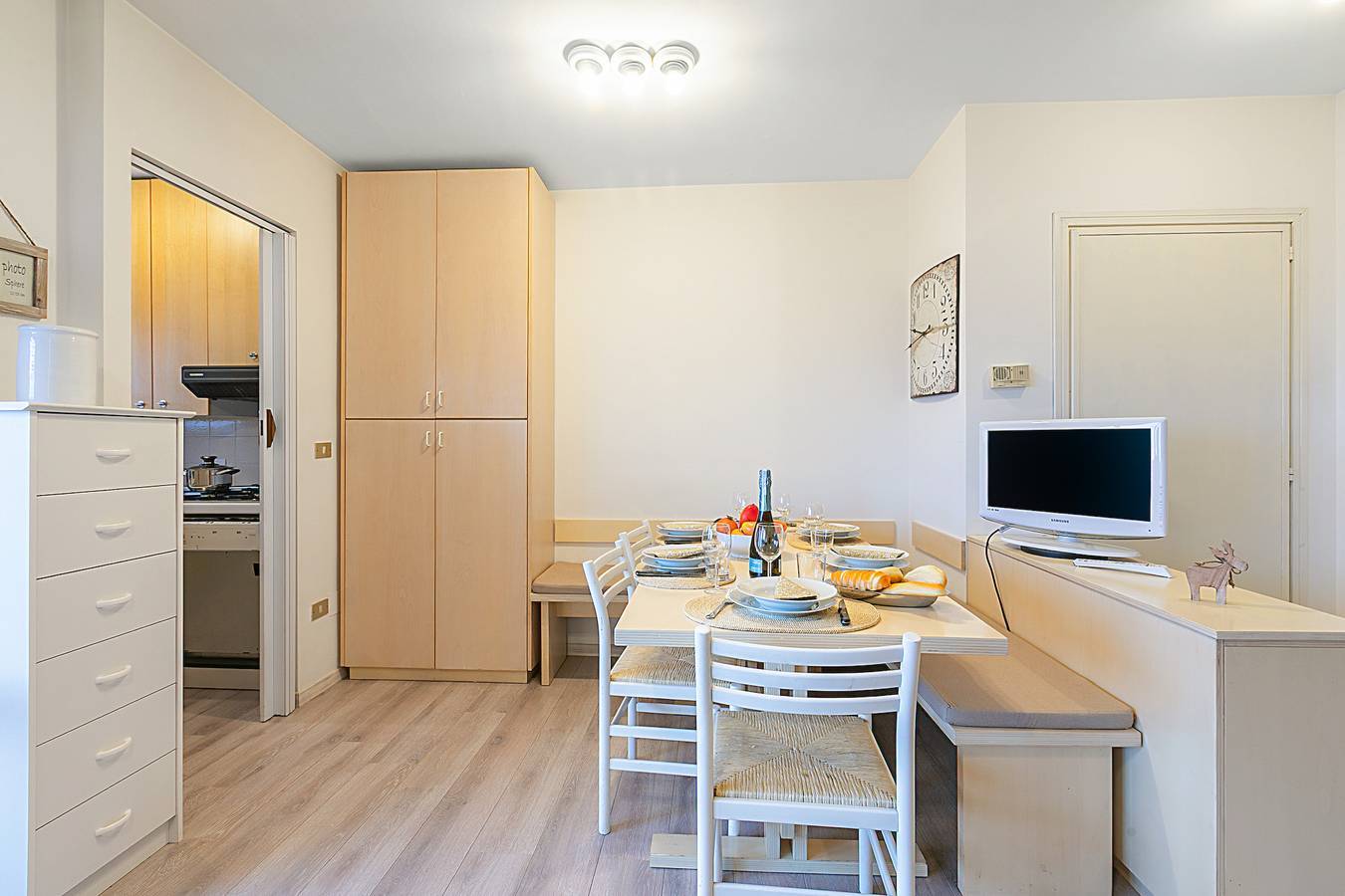 Appartamento intero, Appartamento vacanze per 4 persone con balcone in Oulx, Via Lattea