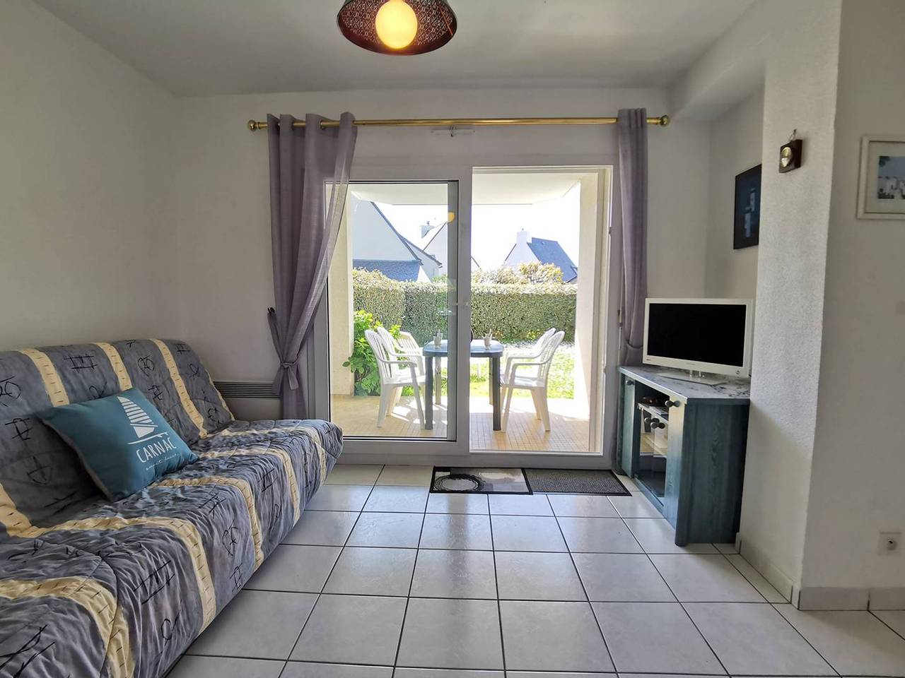 Appartement entier, Carnac - Appartement 2 pièces avec terrasse, piscine et parking privé, à 400m de la plage. in Carnac, Côte des Mégalithes