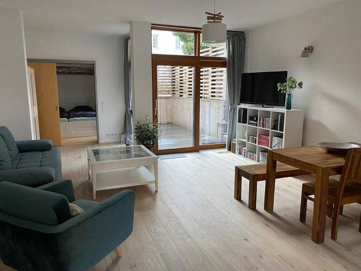 Ferienwohnung für 3 Personen, mit Terrasse in Stadtmitte Rostock - 2