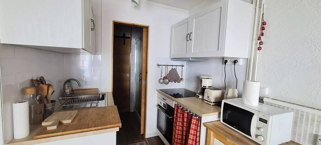 Gîte pour 5 personnes, avec Terrasse ainsi que Piscine et Vue dans La Mongie - 4