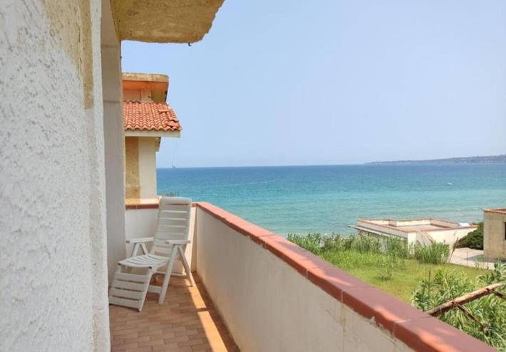 Appartamento per 2 persone, con balcone e panorama in Trappeto