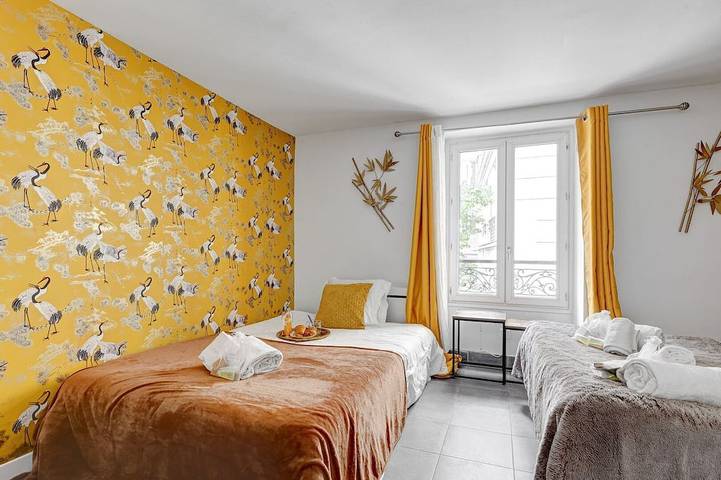 Appartement entier, TheBlueStay 143 - Superbe studio cosy in Asnières-sur-Seine, Hauts-de-Seine