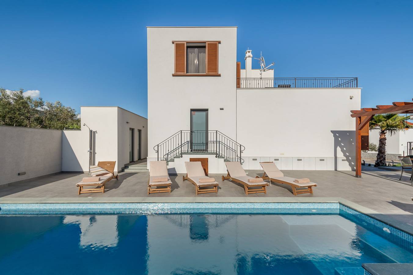 Villa Modea with Heated Pool in Trogir, Split-Dalmatie