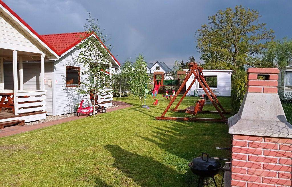 Dom dla 6 osób z taras in Bobolin, Powiat sławieński