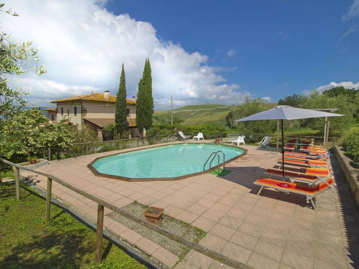 Agriturismo voor 16 personen, met tuin in Volterra
