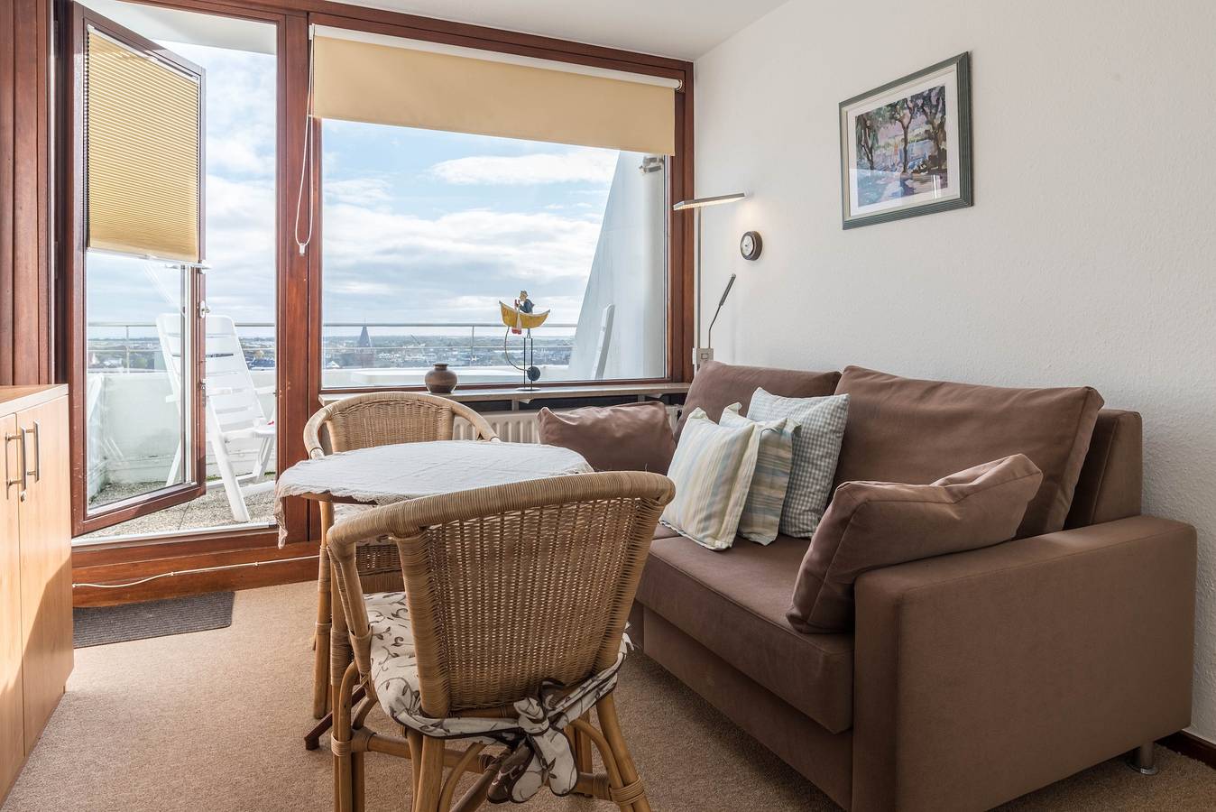 Entire apartment, Holiday Apartment "Blick über Sylt" by the Beach with Balcony and Wi-Fi in Westerland, Sylt (Gemeinde)