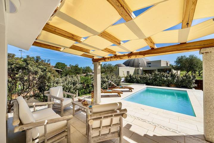 Ferienhaus für 6 Personen, mit Balkon/Terrasse und Garten sowie Pool in San Teodoro - 4