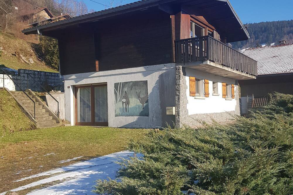 Chalet Plein sud Avec Superbe vue sur Montagnes et Village de Ventron in Ventron, Regionaler Naturpark Belchen der Vogesen